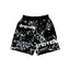Black “Graffiti” Shorts