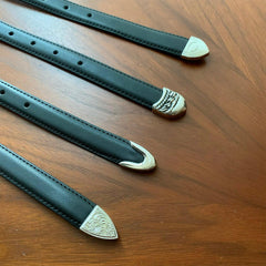 Black Leather Belt