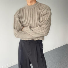 Casual Round Neck Sweater