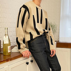 Colorblock Knit Sweater