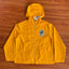 SAINT VANITY Embroidered Rivet Sports Style Casual Windbreaker - Yellow