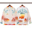 Casablanca Sunset Crab Ocean Scene Long Sleeve Overshirt Jacket Unisex