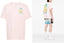 Casablanca Sunset Door Casa Graphic Light Pink Short Sleeve T-Shirt