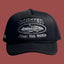 Cortiez Classic Oval Ship Logo Trucker Hat - Black
