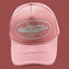 Cortiez Bold White Oval Ship Logo Trucker Hat - Pink