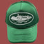 Cortiez Bold White Oval Ship Logo Trucker Hat - Green