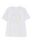 Casablanca Laurel Wreath Figure Circle Graphic Short Sleeve T-Shirt