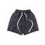 SAINT VANITY Vintage Graphic Casual Shorts - Charcoal / Vintage Wash