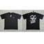 Patta Peace Sign Logo Black Short Sleeve T-Shirt Unisex