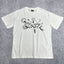 Corteiz Sketch Logo T-Shirt – White/Black