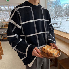 Pullover Plaid Sweater