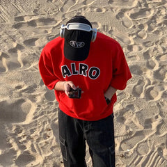 Relaxed Fit T-shirt with Kangaroo Pocket