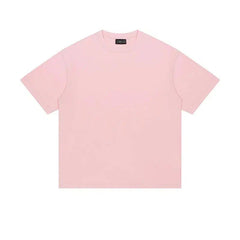 Solid Color Basic Short Sleeve T-shirt