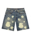 Sp5der Beluga Denim Short Indigo