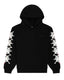 Sp5der Stone Hoodie Black