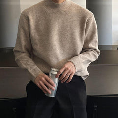 Stand Collar Bottoming Sweater