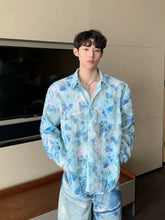 Butterfly Print Long Sleeve Shirt