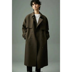 Long Double-Breasted Coat