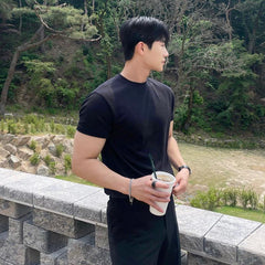 Slim-fit Round Neck T-shirt
