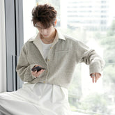 Lightweight Double-sided Button-down Shirt