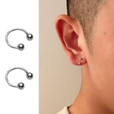 U-Shaped Bead Earrings