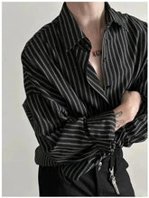 Classic Striped Button-up Shirt