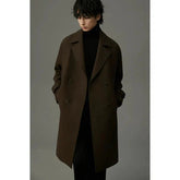 Double-Breasted Wool Coat