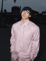 Solid Color Basic Long Sleeve Shirt
