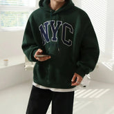 Embroidered Hooded Sweatshirt
