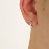 Hoop Star Earrings
