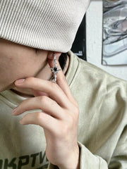Liquid Diamond Star Earrings