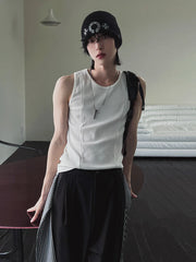 Slim Fit Sleeveless Sports Vest