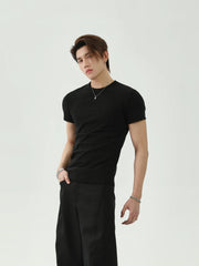 Slim Fit Round Neck T-Shirt