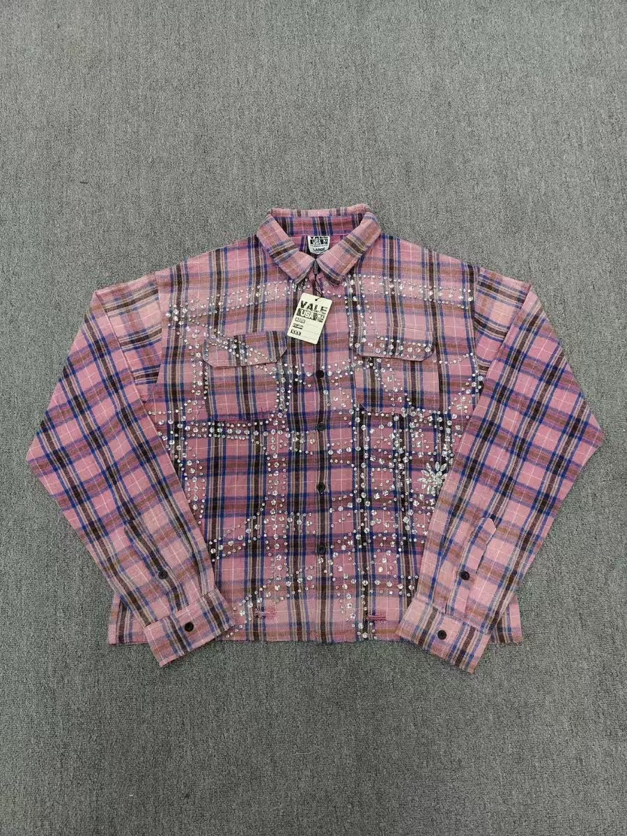 Vale Forever Pumpkin Patch Flannel 'Pink