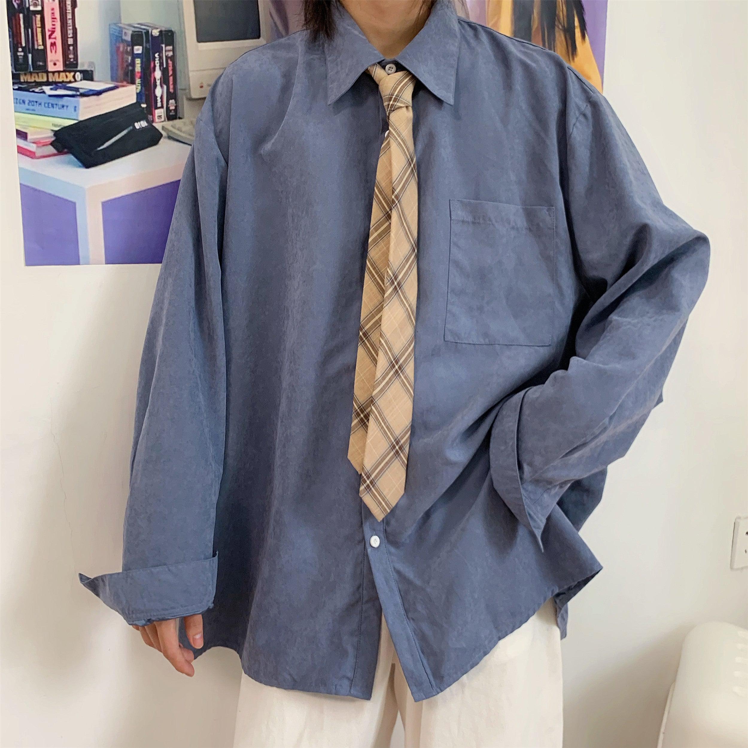 Basic Casual Oversized Shirt
