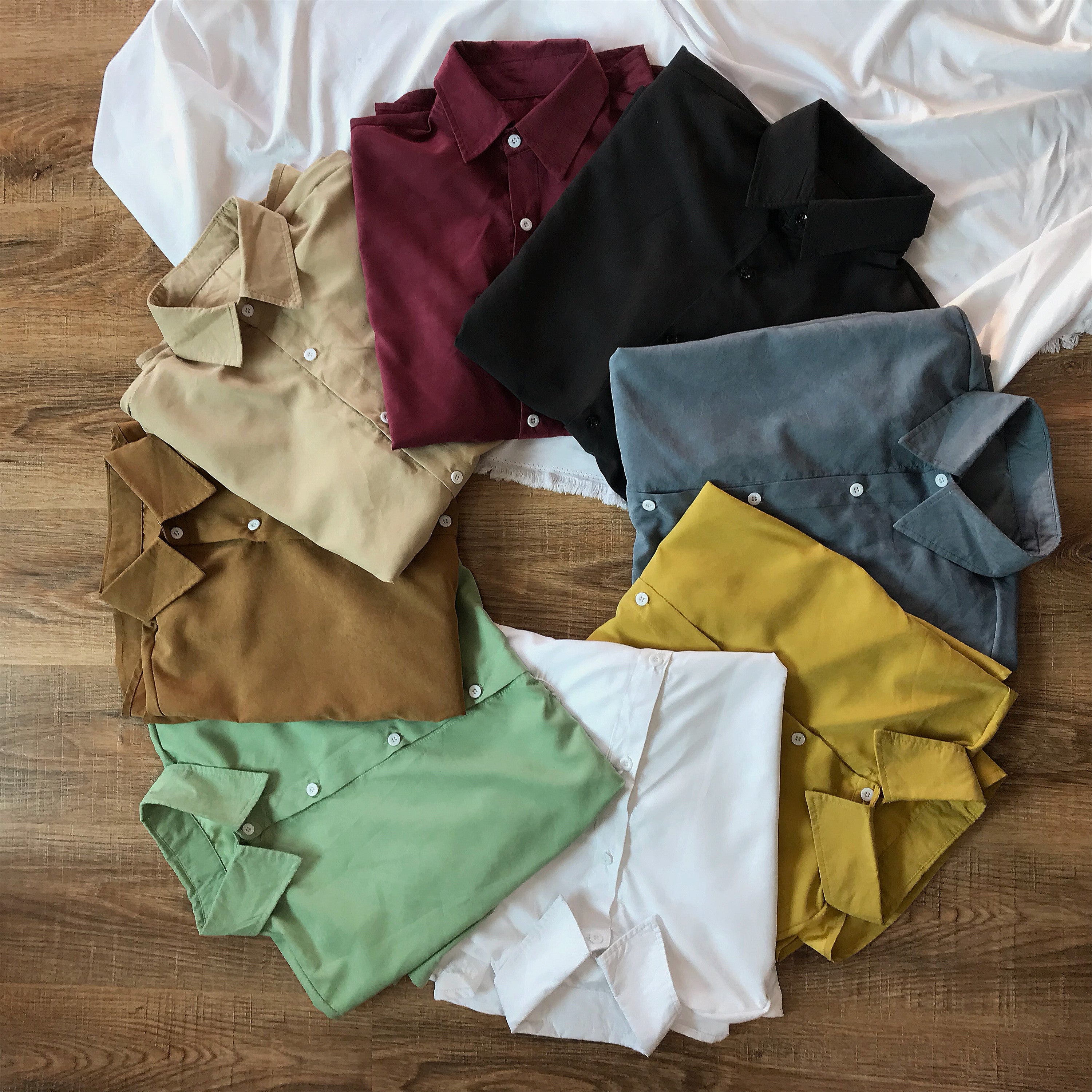 Basic Casual Oversized Shirt
