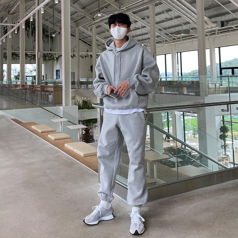 Basic Sports Hoodie & Jogger Pants