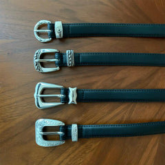 Black Leather Belt