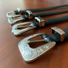 Black Leather Belt