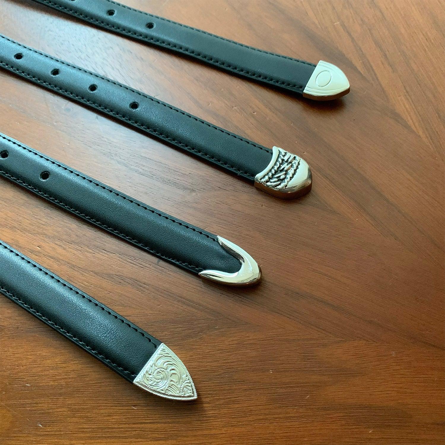 Black Leather Belt