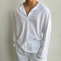 Bottoming Collar Long-sleeved Shirt