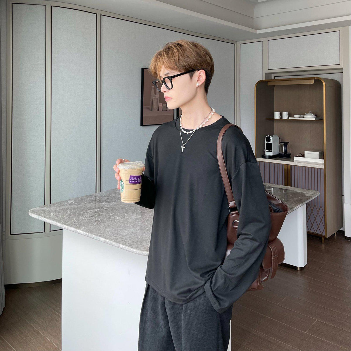 Casual Long-Sleeved T-Shirt