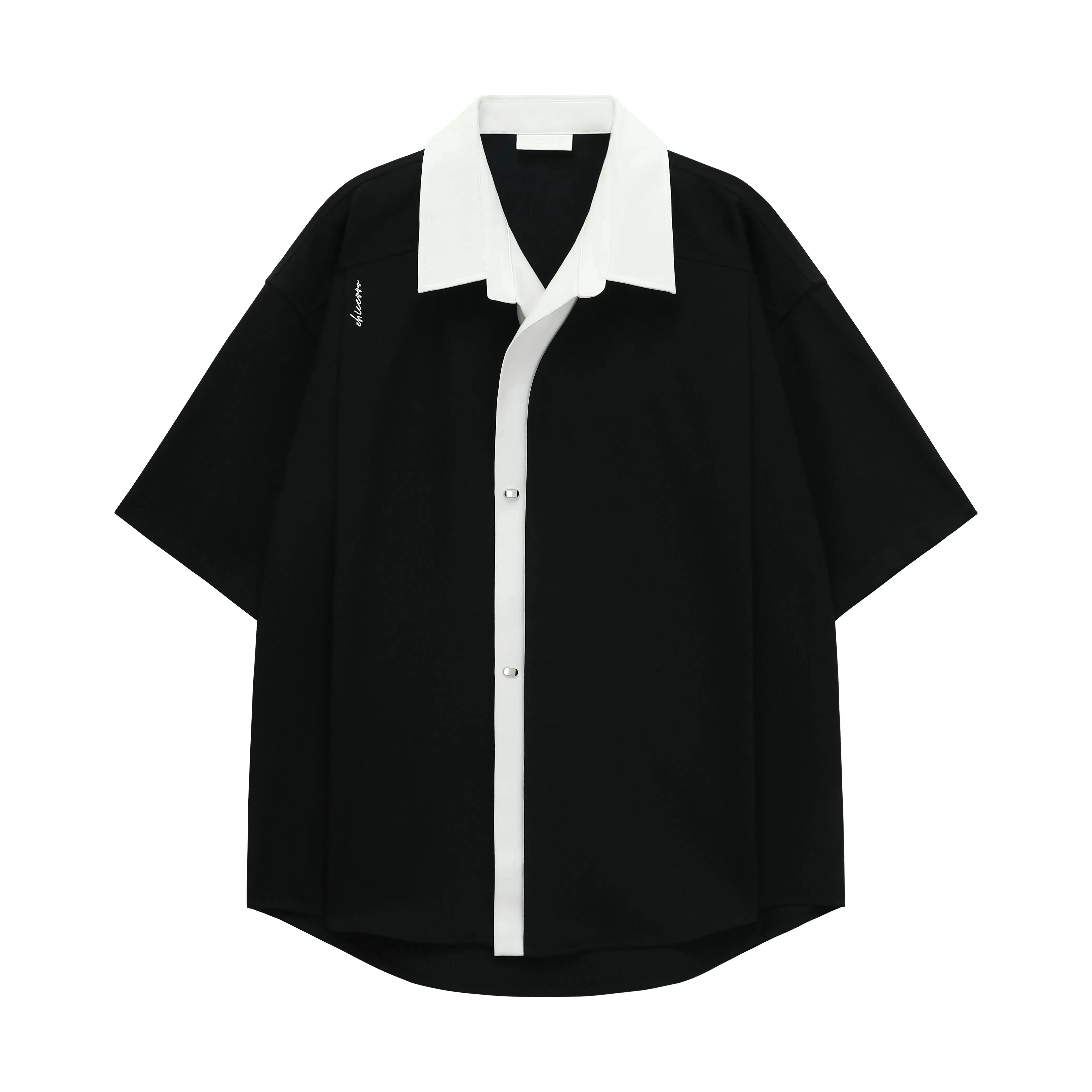 Color Block Short Sleeve Shirt