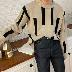 Colorblock Knit Sweater