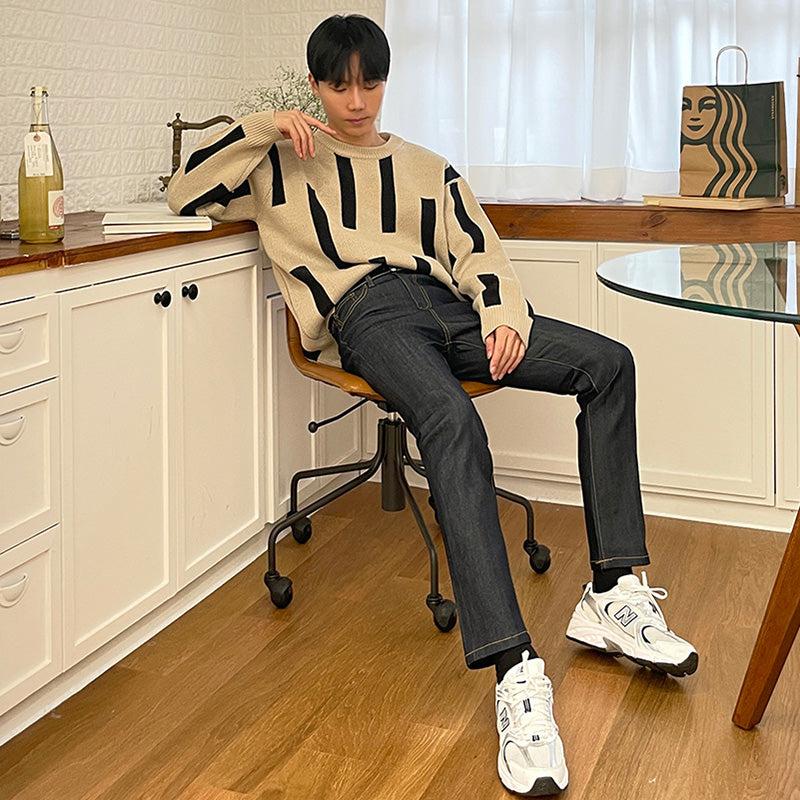 Colorblock Knit Sweater