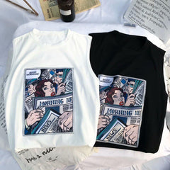 Comic Sleeveless Tank Top