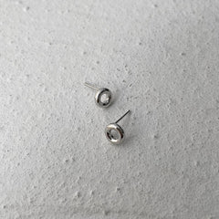 Donut Shape Ear Studs