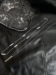Double Pendant Necklace