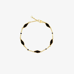 Elegant Oval Link Bracelet