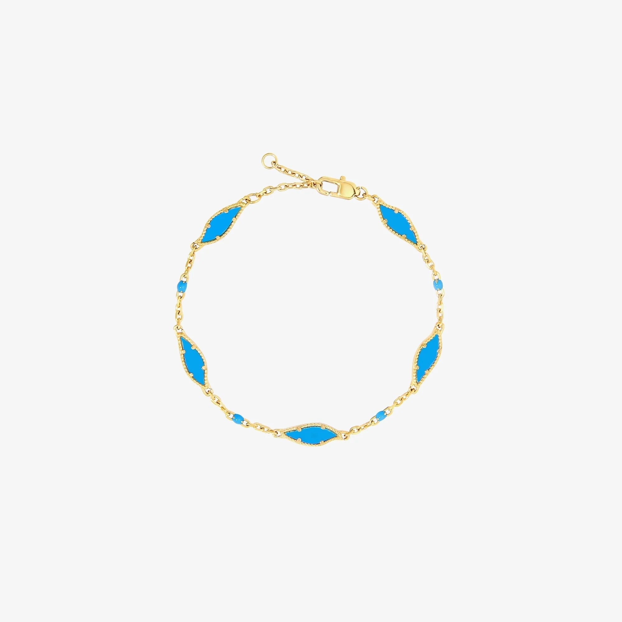Elegant Oval Link Bracelet